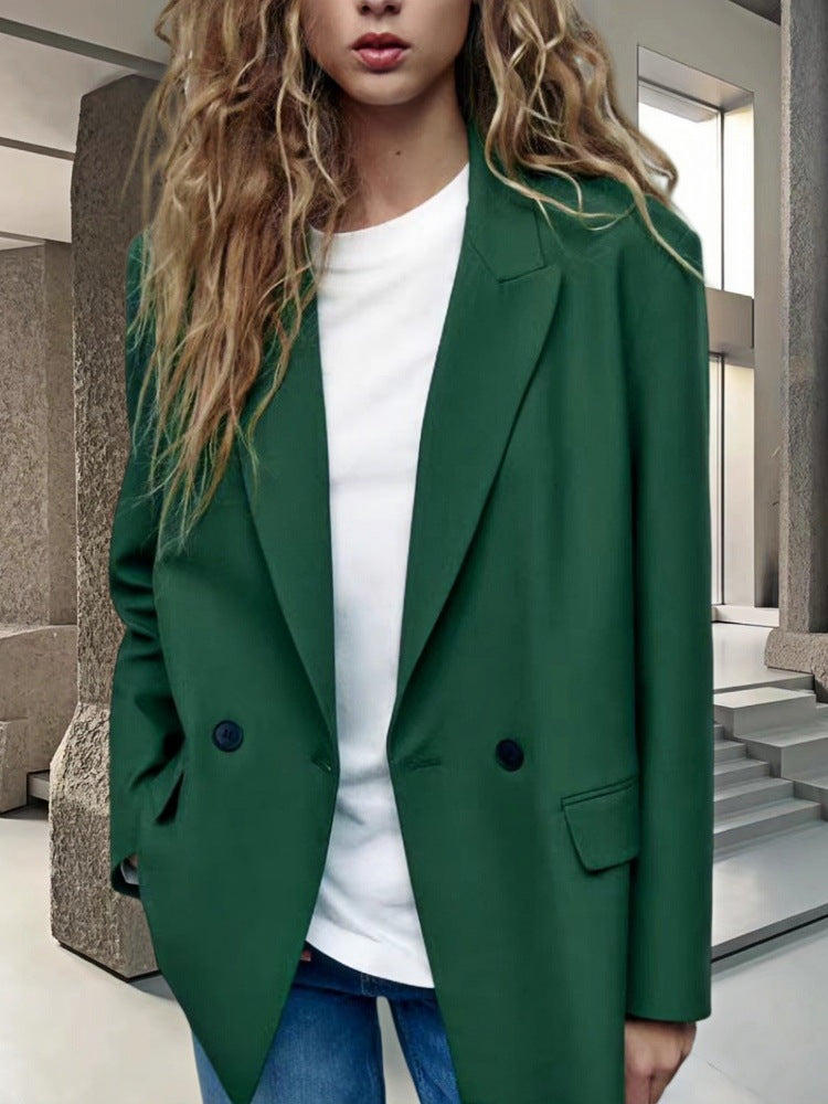 Damen Modischer und eleganter Oversized Blazer Amawinc