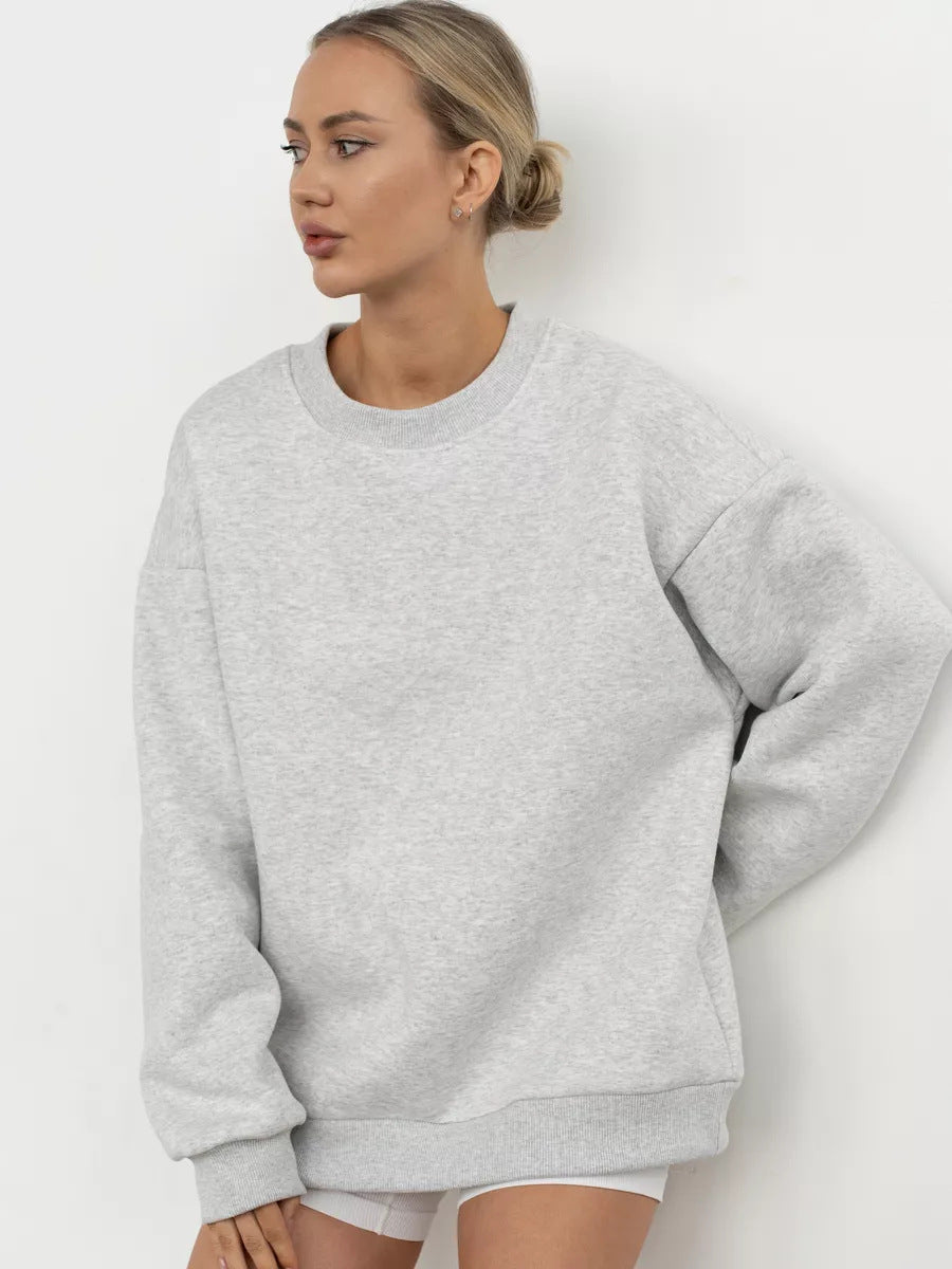 Damen oversized Komfort-Sweatshirt Amawinc