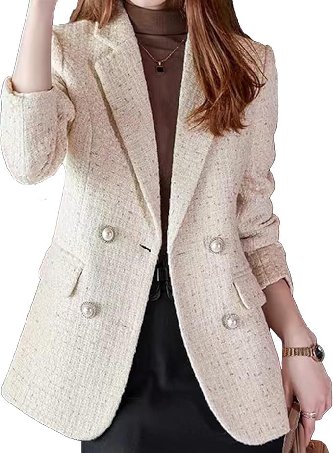 Damen eleganter und modischer Blazer Amawinc