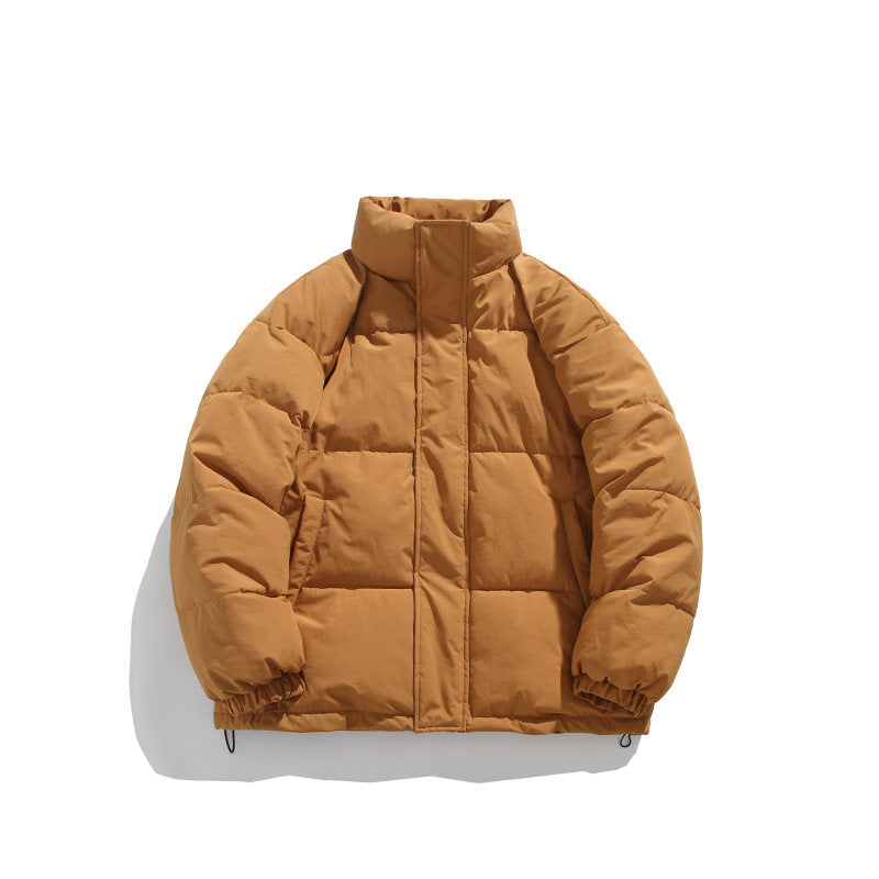 Damen gesteppte Winterjacke mit hohem Kragen Amawinc