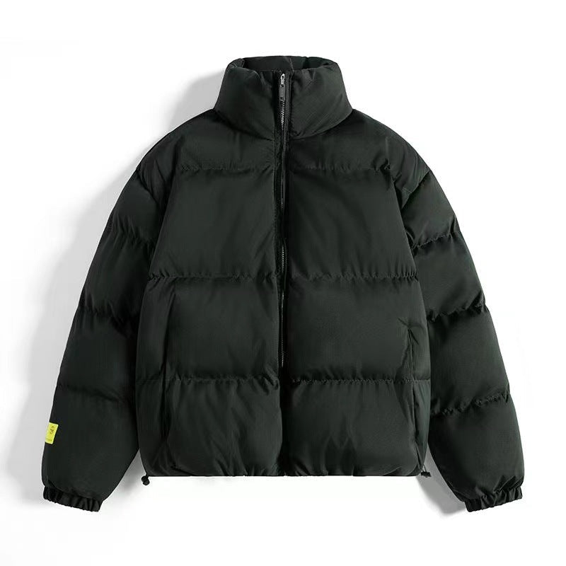 Damen modische Steppjacke mit hohem Kragen und praktischen Taschen Amawinc