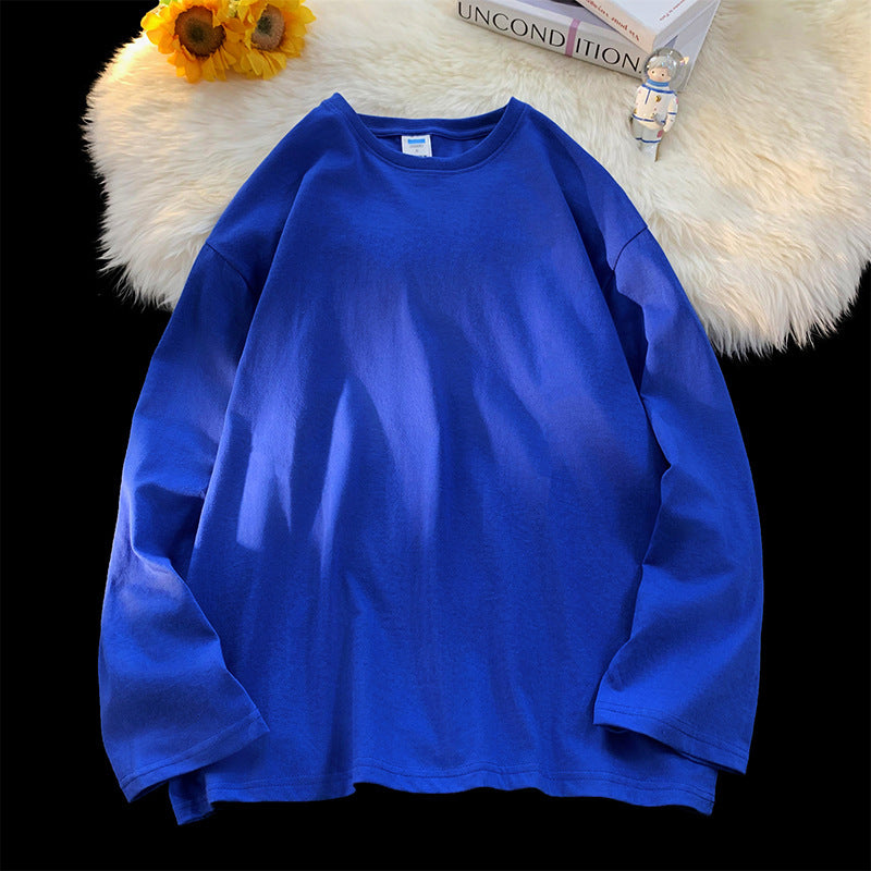 Damen Lässiges Langarmshirt aus hochwertiger Baumwolle Amawinc