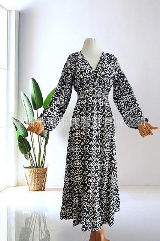 Fudus Locker Lang Strandkleid