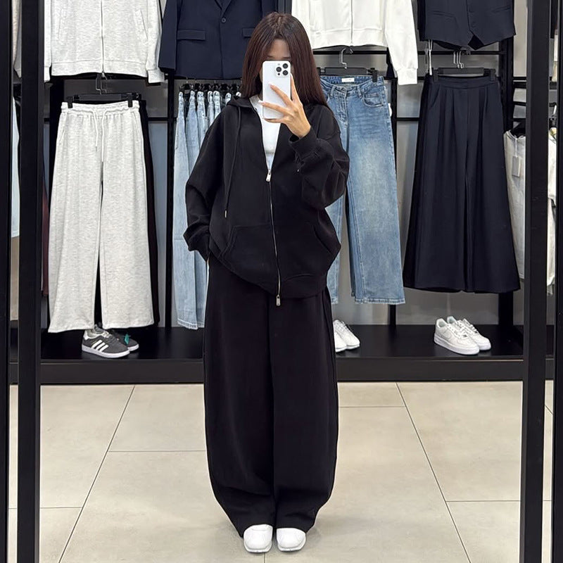 Damen bequemer und stylischer Kapuzenset Amawinc