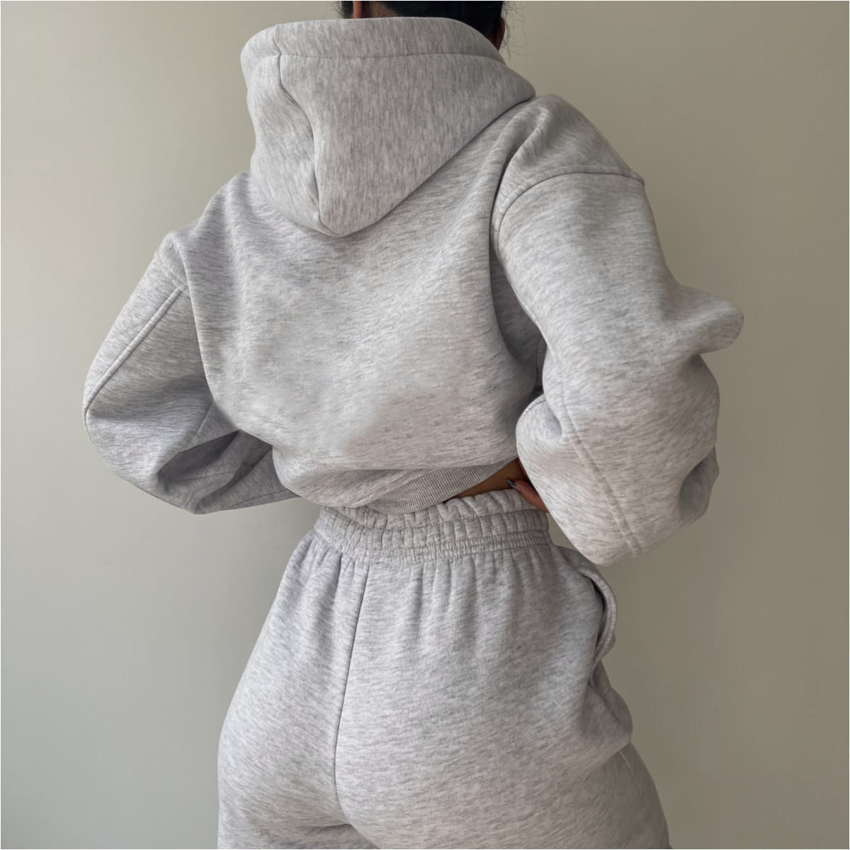 Damen modisches und lässiges Hoodie-Set mit weitem Schnitt Amawinc