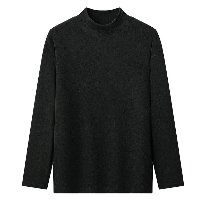 Damen Stehkragen Langarmshirt aus hochwertigem Material Amawinc