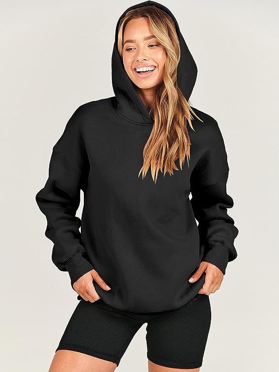 Damen Bequemer Oversized Hoodie Amawinc
