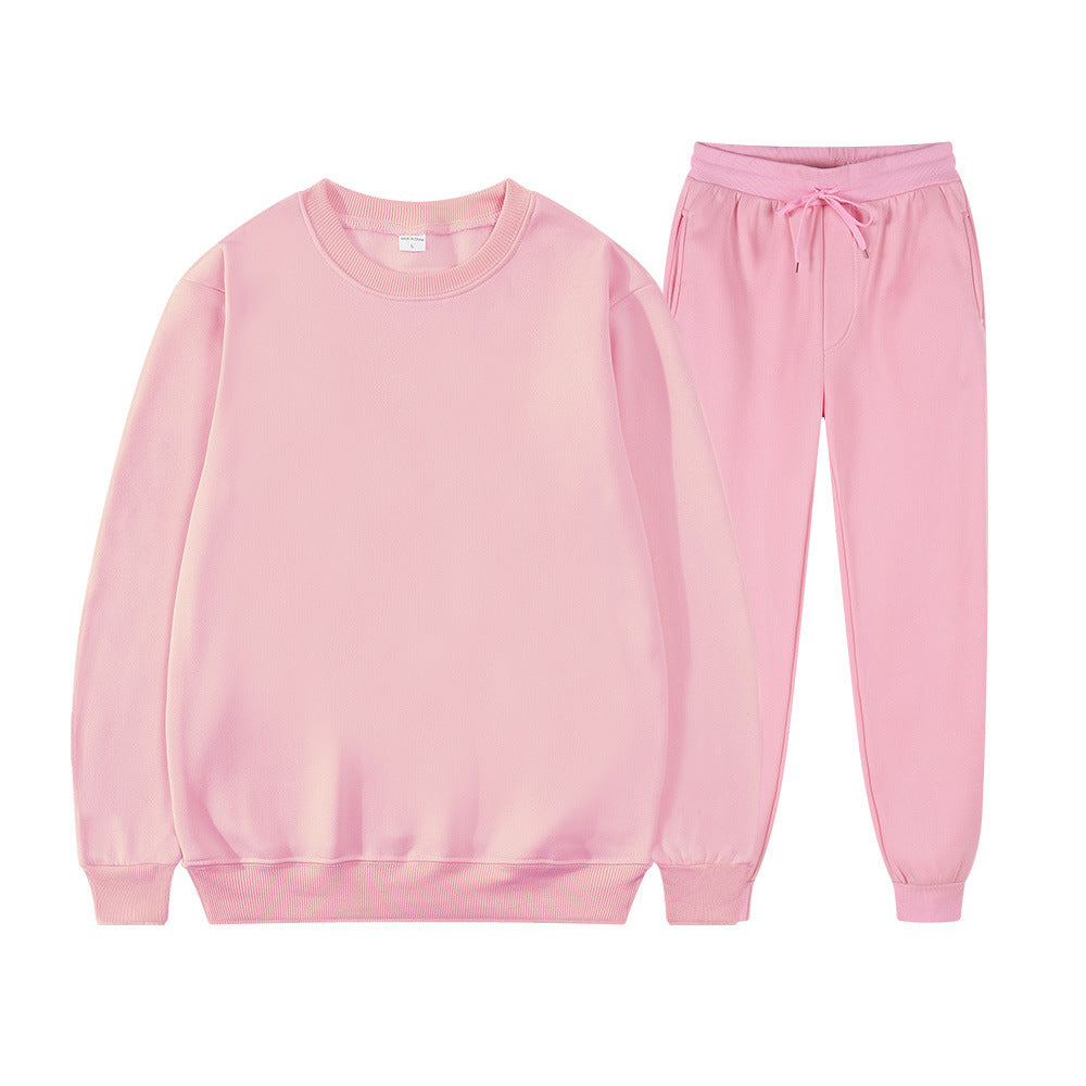 Damen Sportlicher Sweat-Anzug mit komfortablem Schnitt und elastischem Bund Amawinc