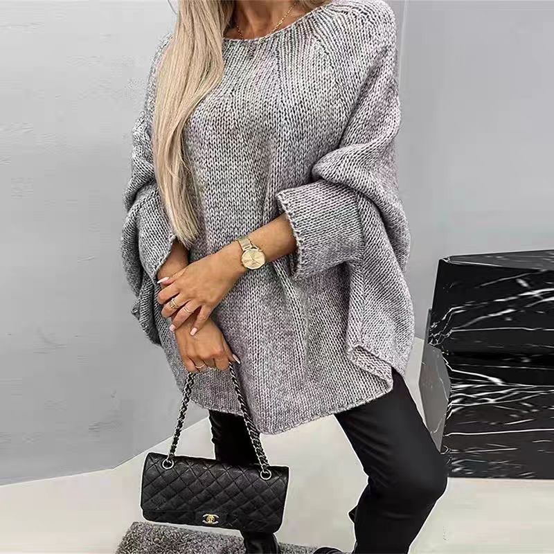 Ashley Pull En Maille D'Hiver Pour Femme Coupe Ample Chaud Pour Le Style En Couches Décontracté