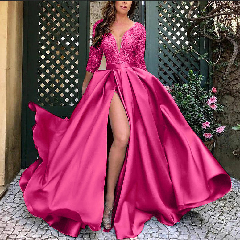 Fudus verführerischer langer Rock als Abend- und Partykleid