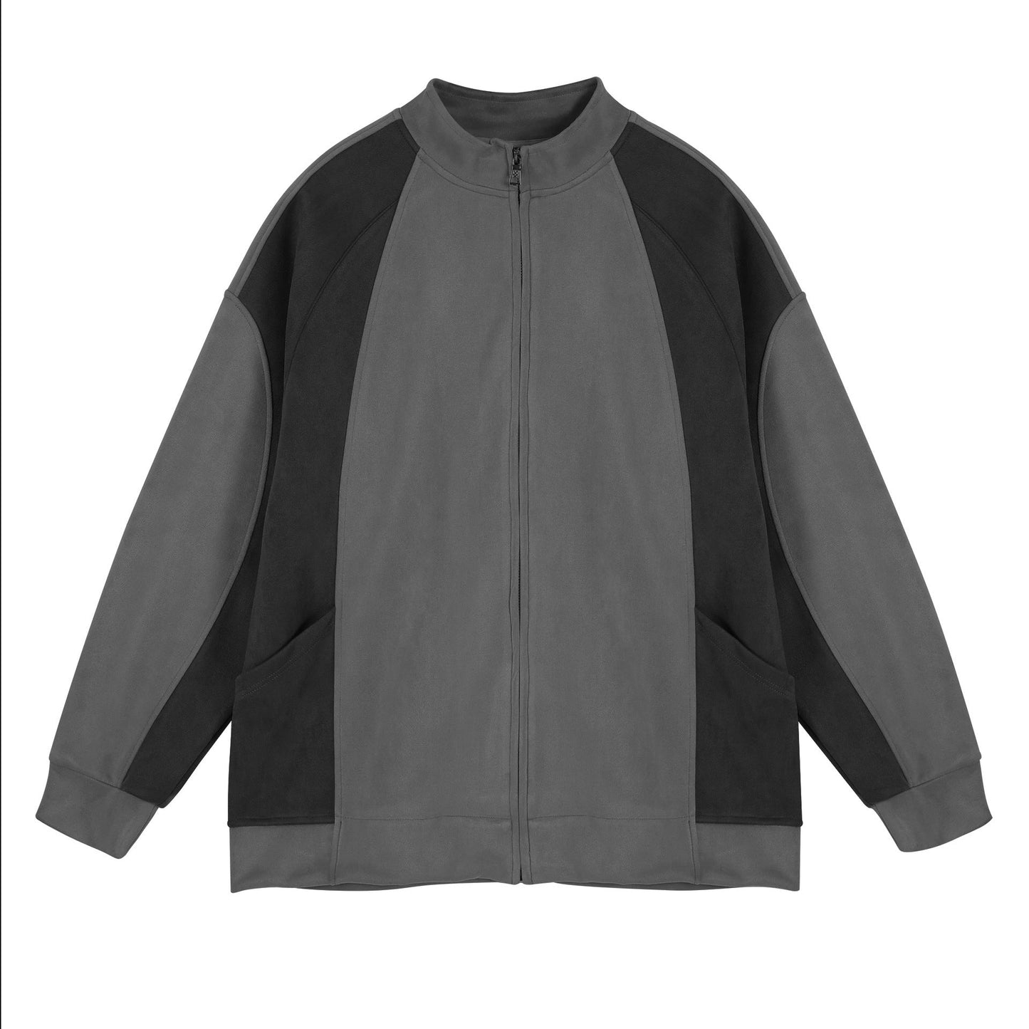 Damen Sportjacke mit eleganten Farbakzenten und praktischen Taschen Amawinc