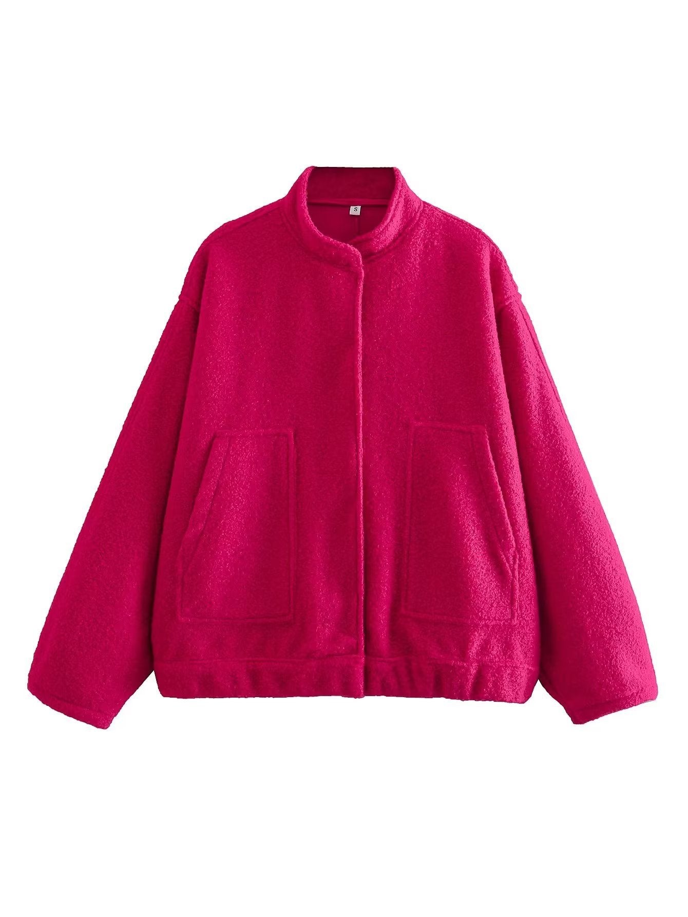 Damen elegante Oversized-Jacke Amawinc