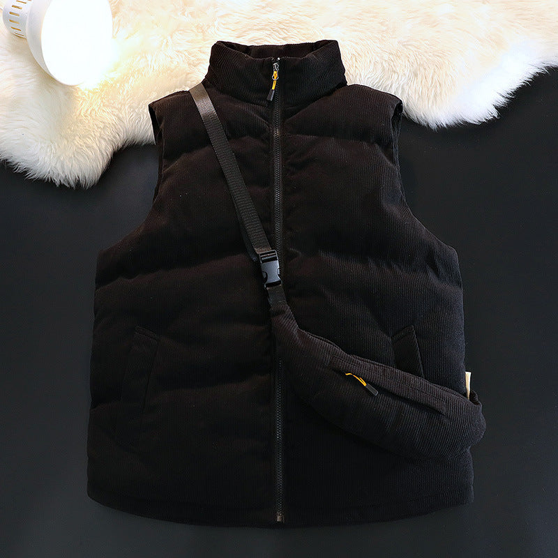 Damen Steppweste mit praktischen Taschen und hochwertiger Fleece-Innenausstattung Amawinc