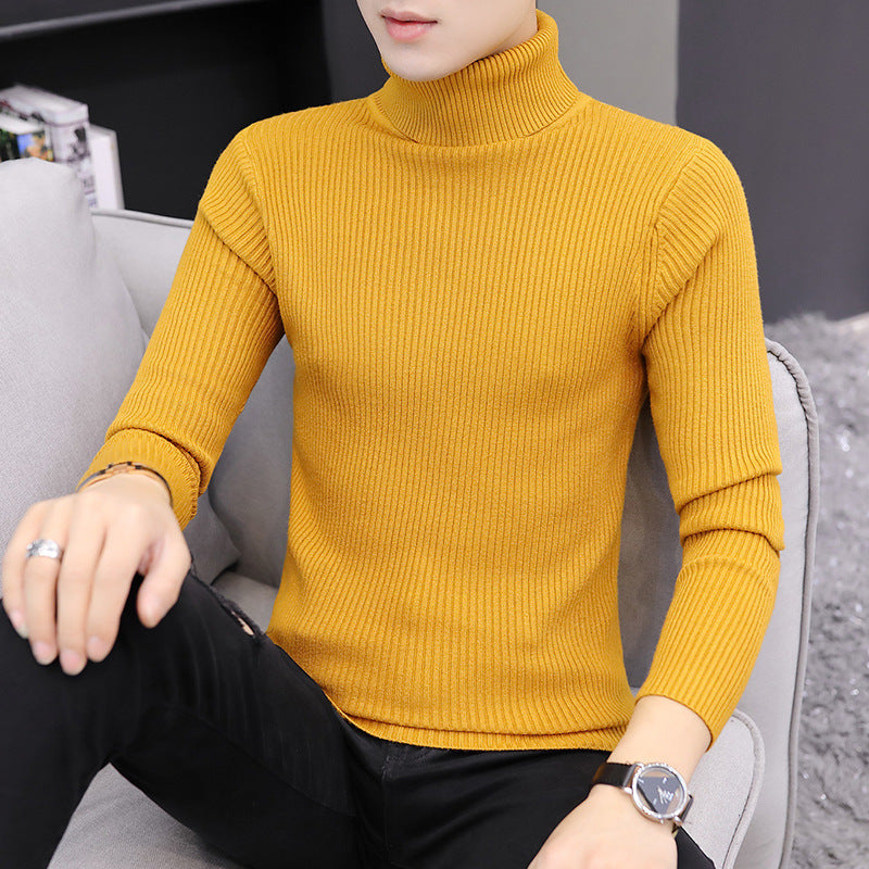 Damen modischer Rollkragenpullover aus weichem Strick Amawinc