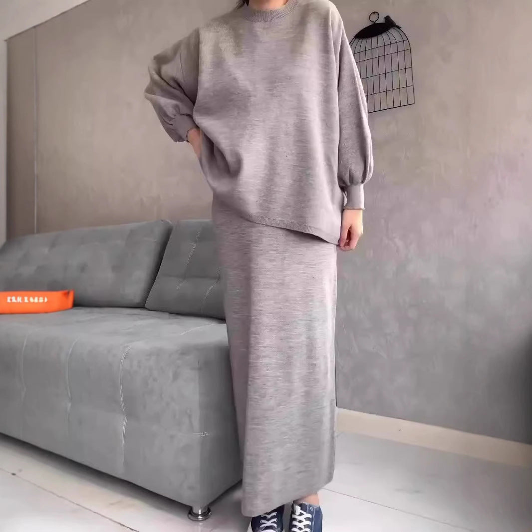 Damen Lässiges Sweat-Set mit weitem Schnitt und bequemen Taschen Amawinc