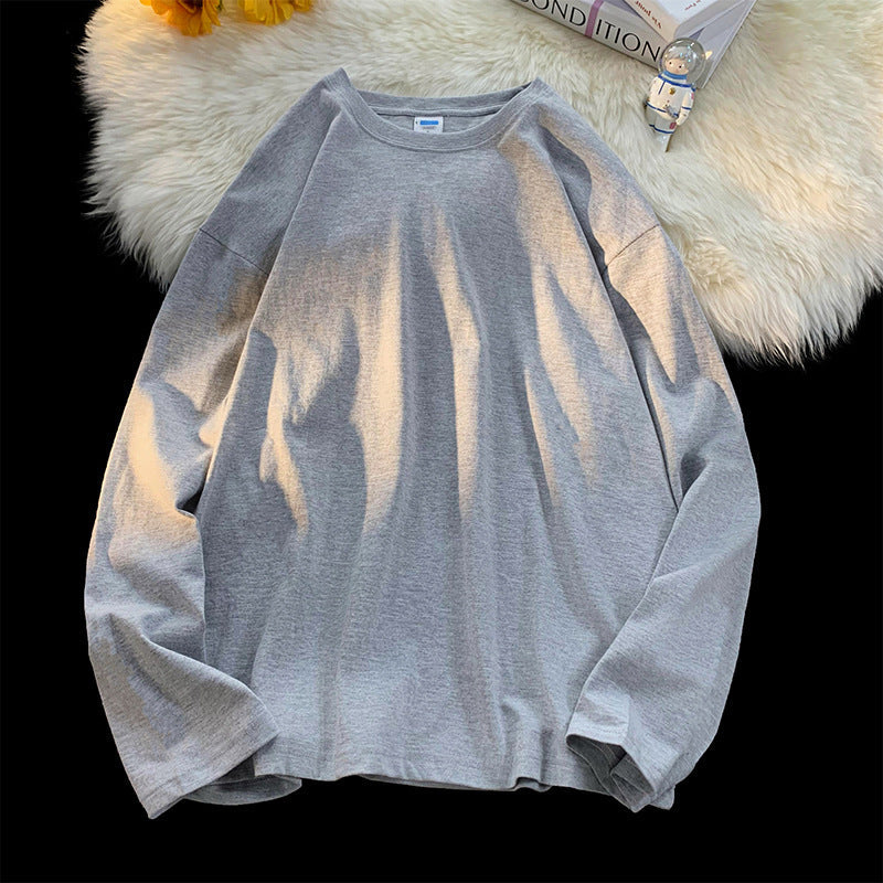 Damen Lässiges Langarmshirt aus hochwertiger Baumwolle Amawinc