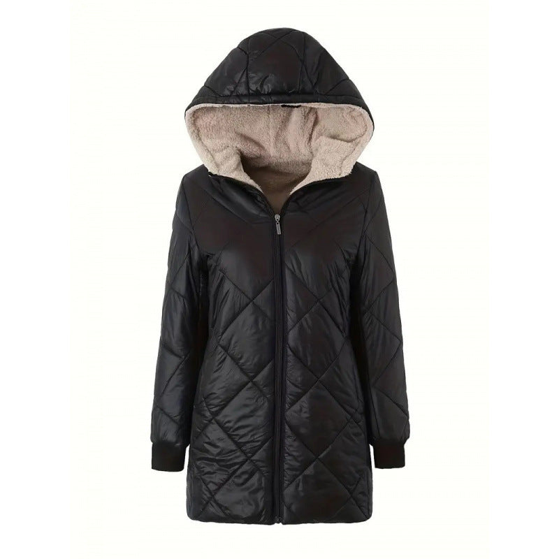 Damen gesteppte Winterjacke Amawinc