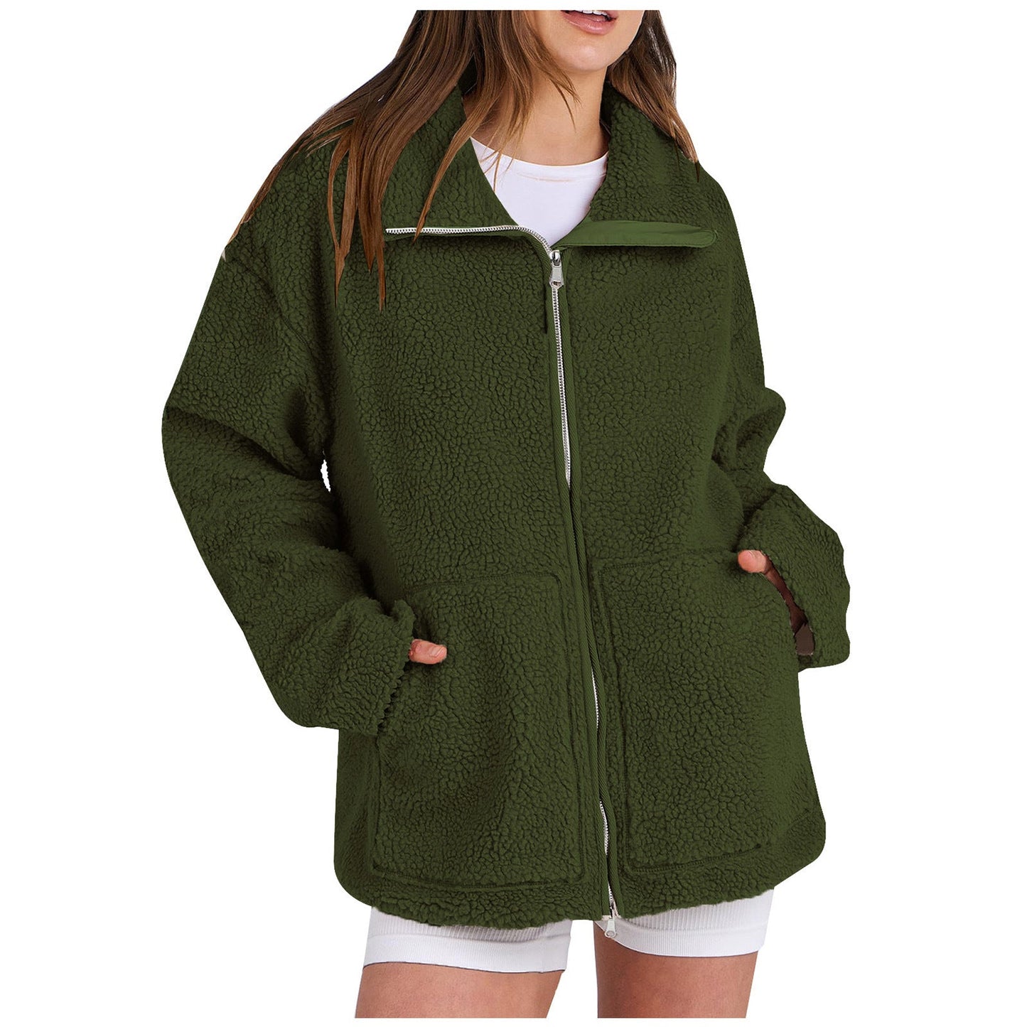 Damen Gemütlicher Fleece-Hoodie Amawinc