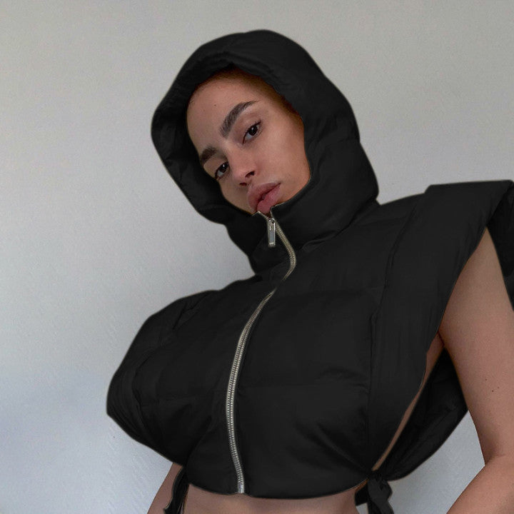 Damen stylische Kapuzenjacke Amawinc