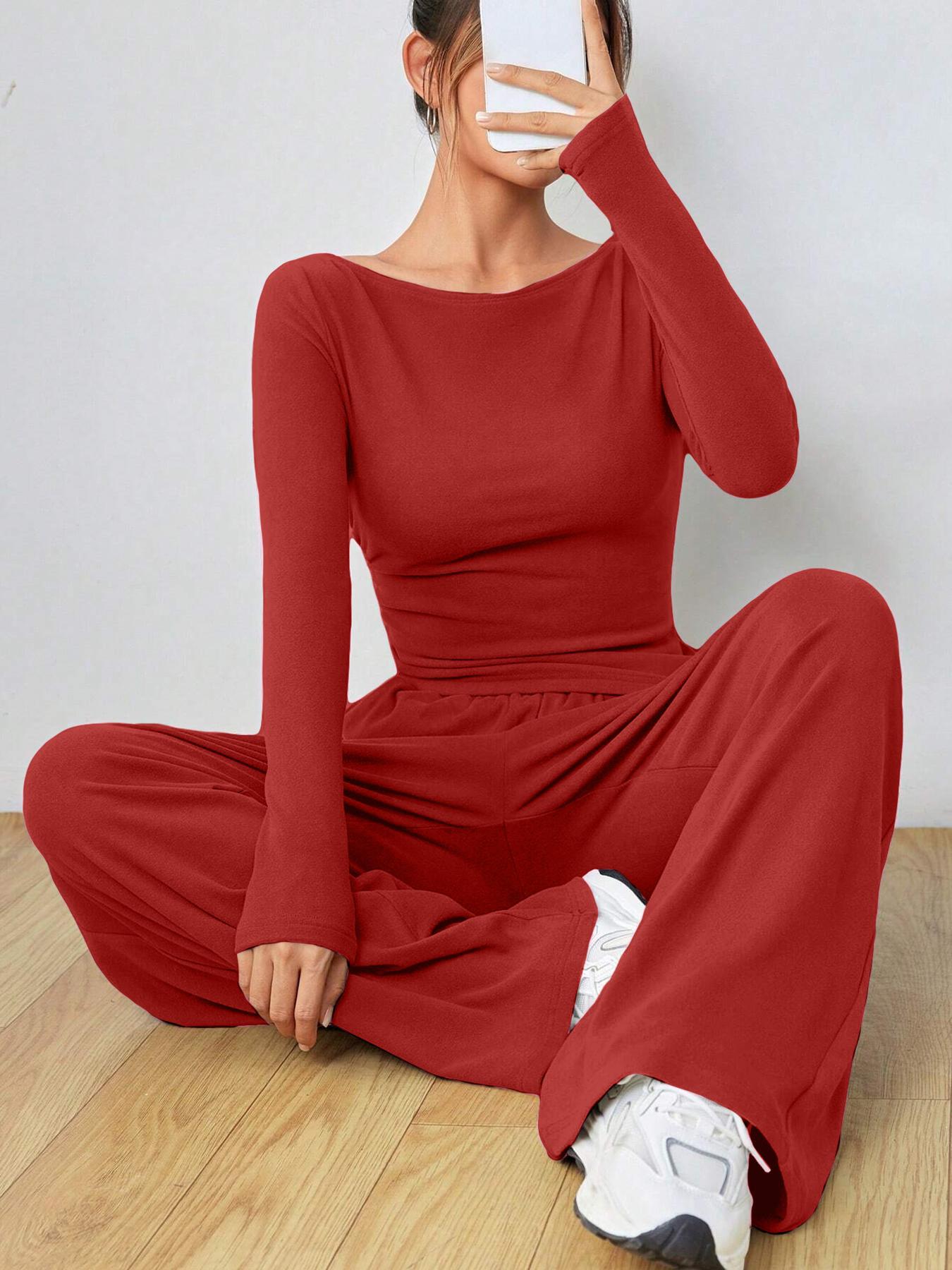 Damen Komfortables Lounge-Set Amawinc