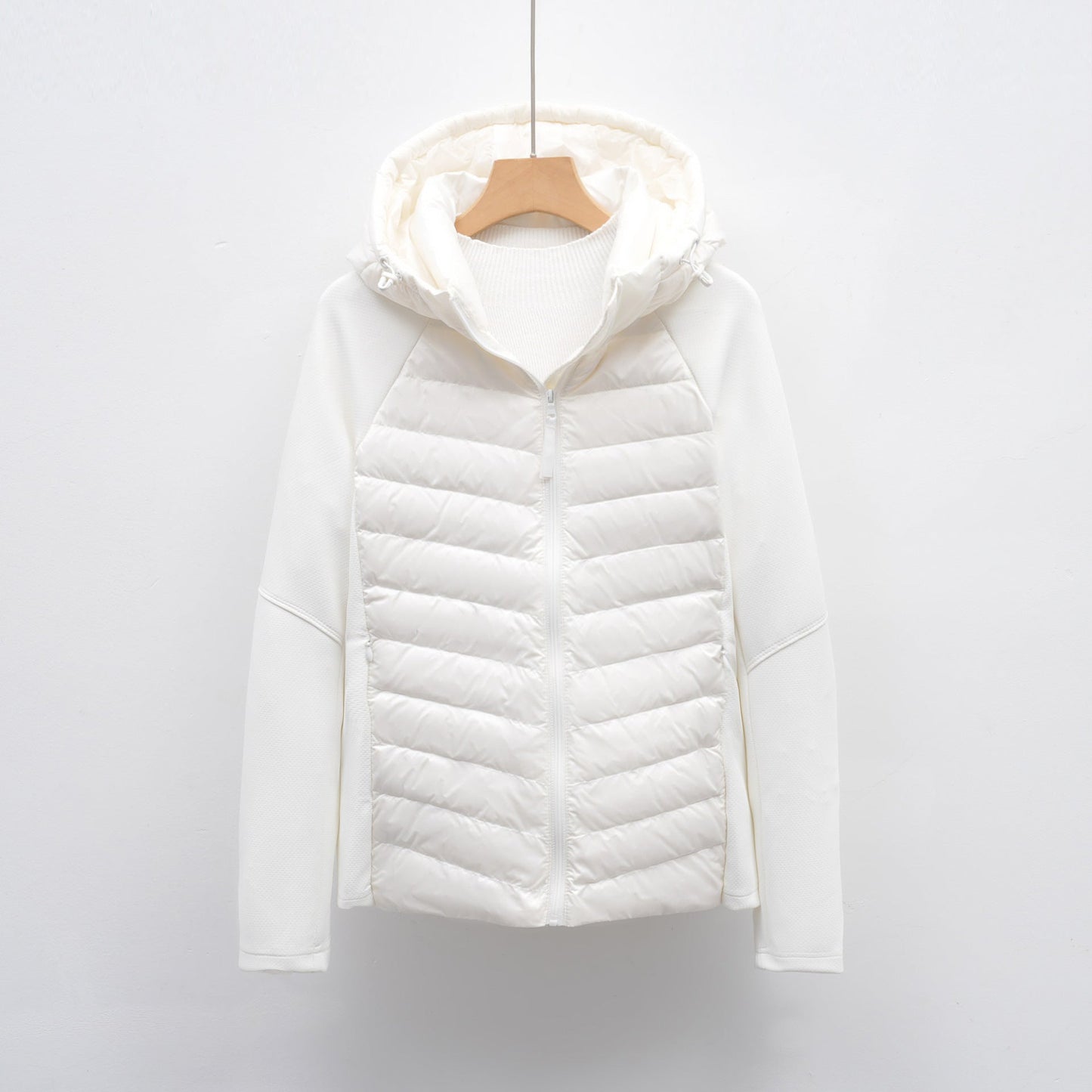 Damen vielseitige Hybridjacke mit Kapuze Amawinc