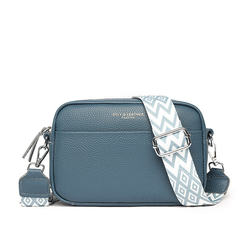 Amawinc Stella Sac Bandoulière En Cuir Grainé Compact Et Structuré Pour Utilisation Quotidienne Sans Mains