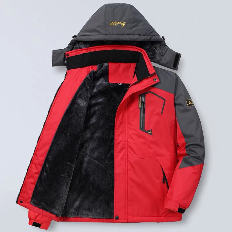 Veste Imperméable Homme Capuche Résistante Au Vent Avec Poches Zippées Nordisk Flair Pour Randonnée