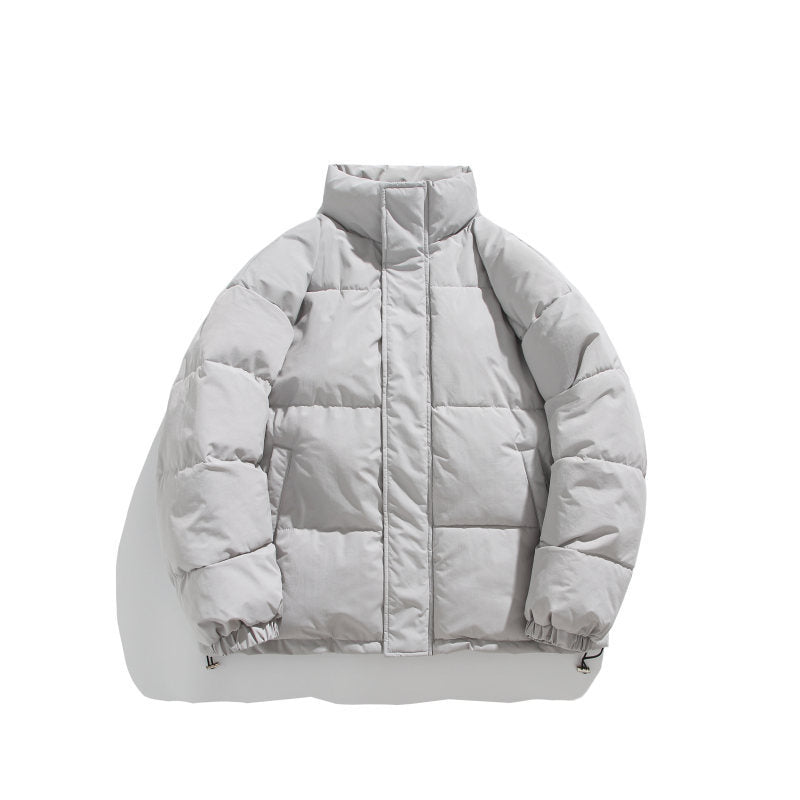 Damen gesteppte Winterjacke mit hohem Kragen Amawinc