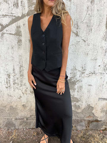 Damen Elegant geschnittene Weste Amawinc