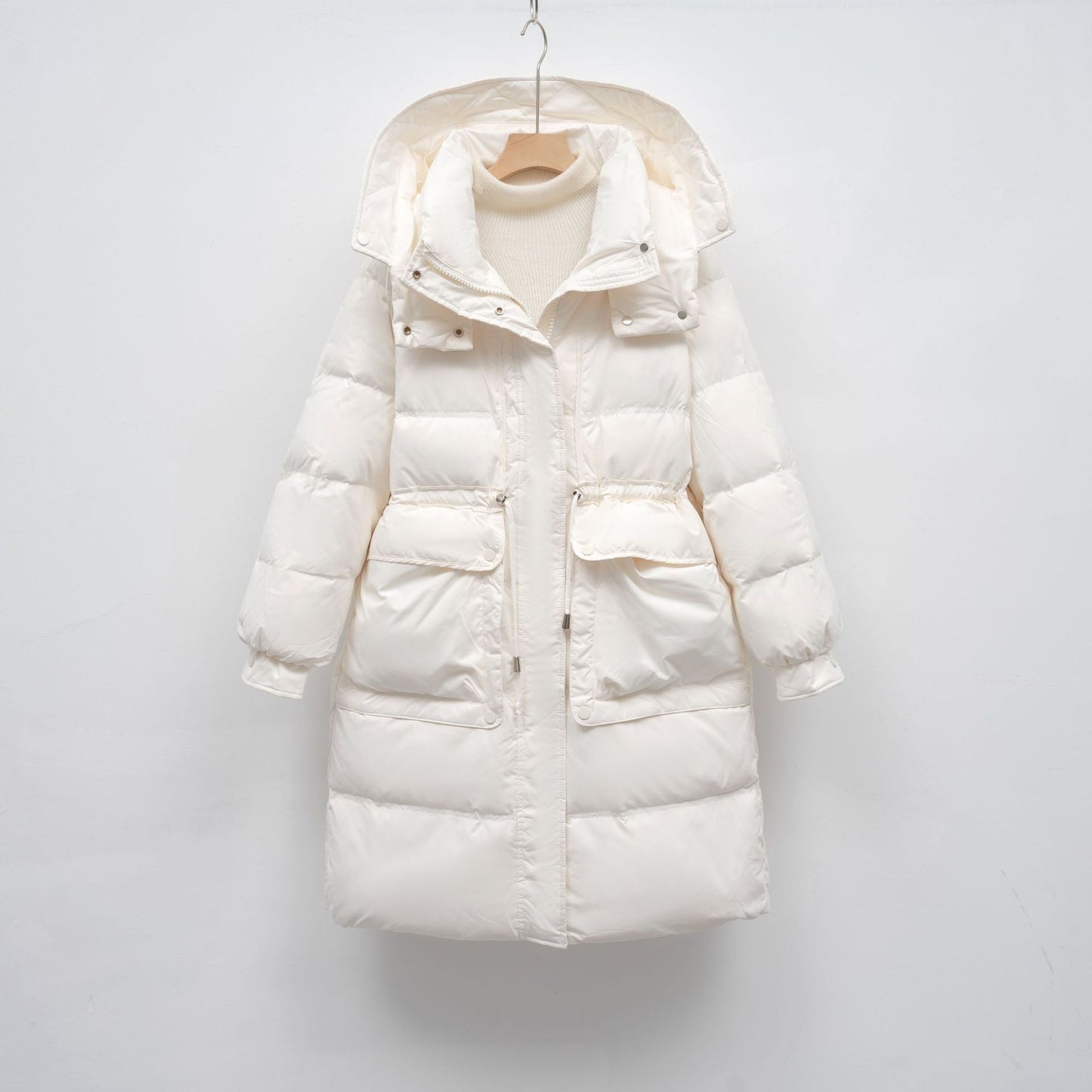 Damen isolierte Winterjacke mit verstellbarem Bund Amawinc