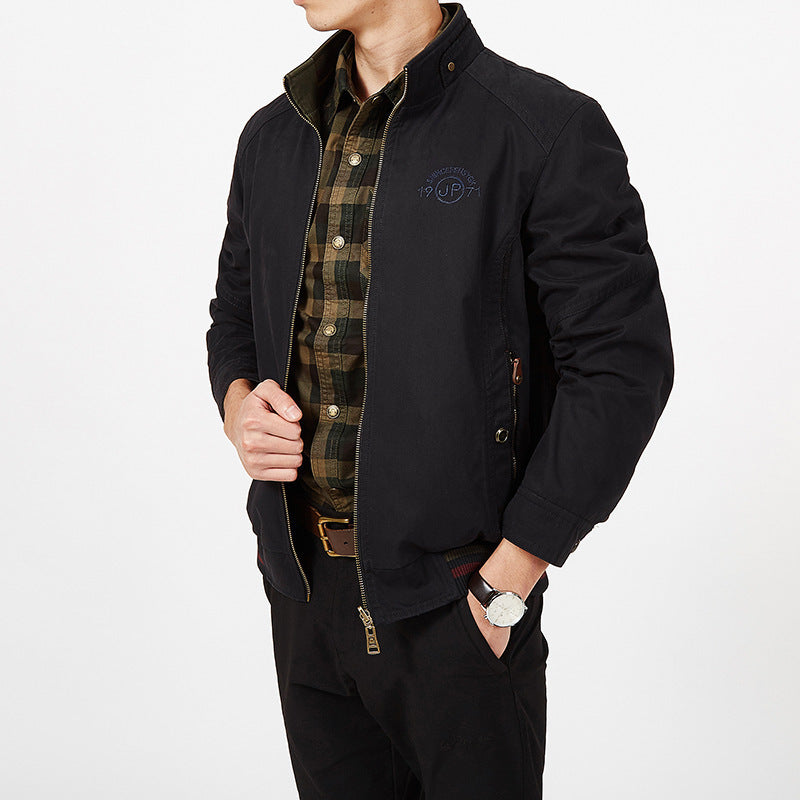 Veste Réversible Pour Homme Avec Zip Respirante Tissu Mélangé Coupe Standard Look Décontracté Par Nordic Flair