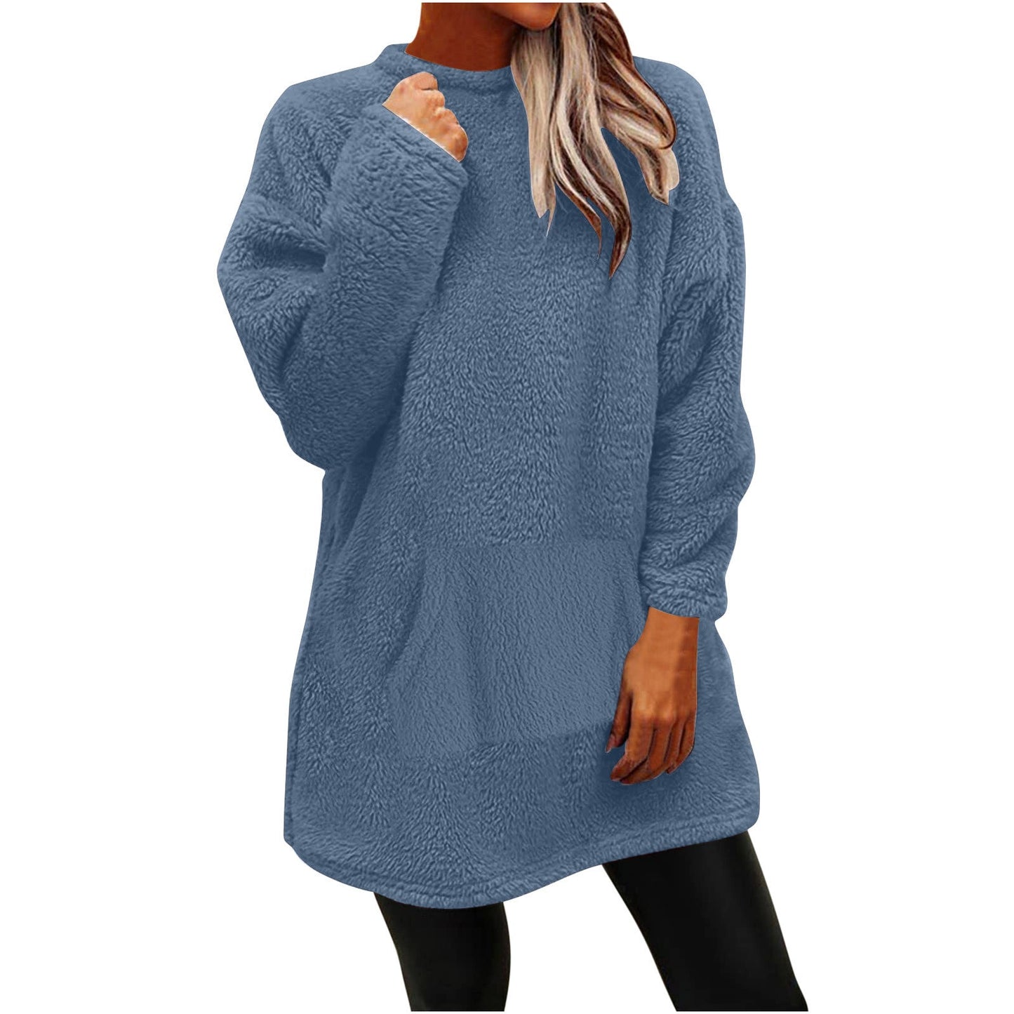 Damen Kuscheliger Oversize-Pullover Amawinc