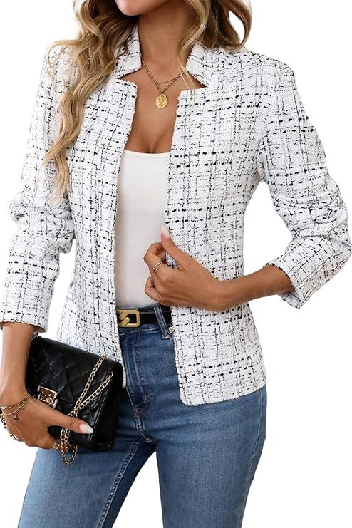 Damen modischer Blazer Amawinc