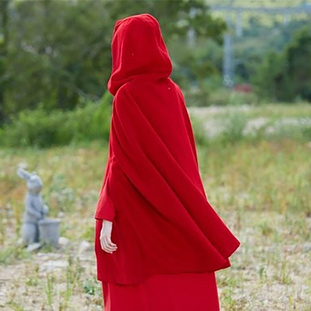 Damen Überwurf Poncho Amawinc