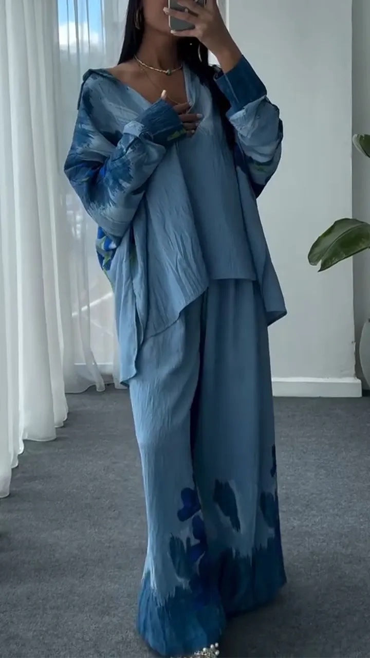 Damen Lässiger und eleganter Lounge-Anzug Amawinc