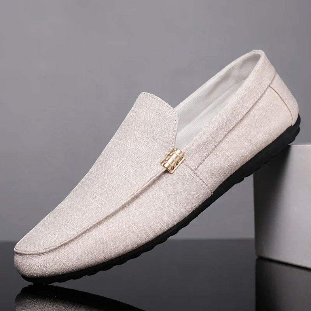 Mocassins Oliver En Coton Léger Respirant Pour Travail Et Fin De Semaine Confortables Et Polyvalents