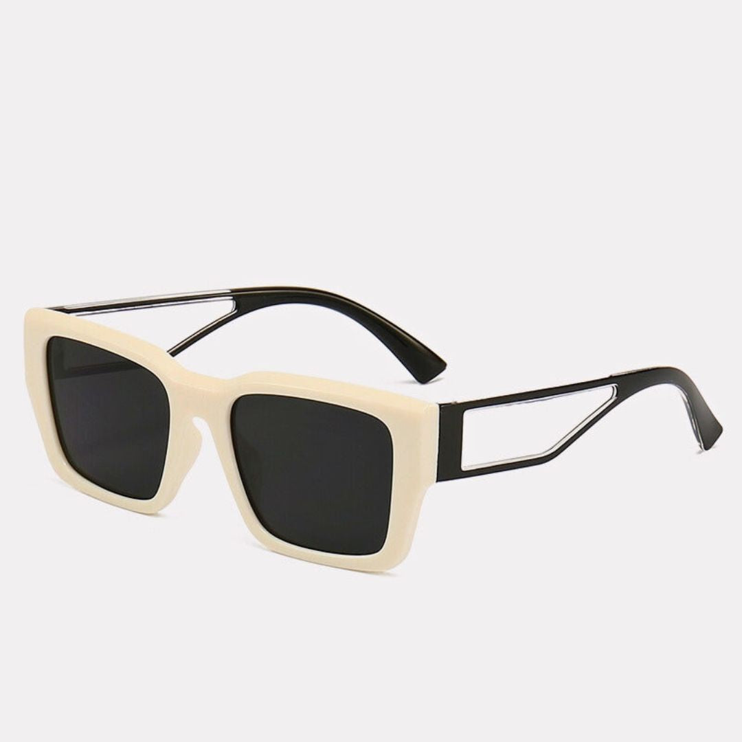 Orion Prism Lunettes De Soleil Géométriques À Monture Audacieuse Et Branches Découpées Confort Léger