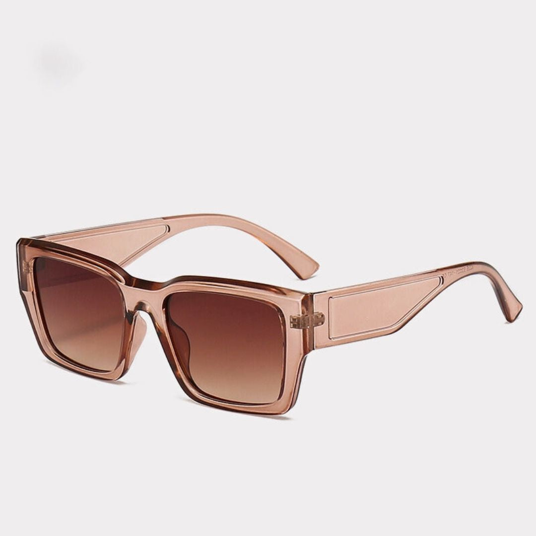 Orion Prism Lunettes De Soleil Géométriques À Monture Audacieuse Et Branches Découpées Confort Léger