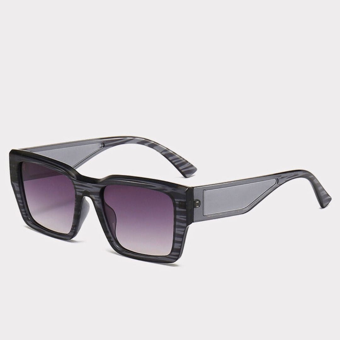Orion Prism Lunettes De Soleil Géométriques À Monture Audacieuse Et Branches Découpées Confort Léger
