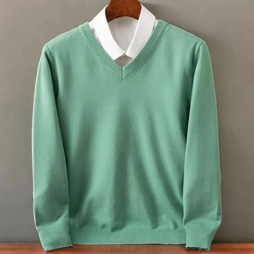 Pull Cachemire Orlando Col en V Luxe Confort Chaleur Élégance pour Homme et Femme