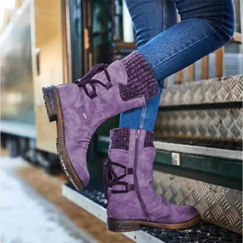 Bottines Femme Confort Chaud Soutien Optimal Pour L’Hiver Style Et Bien Être Toute La Journée