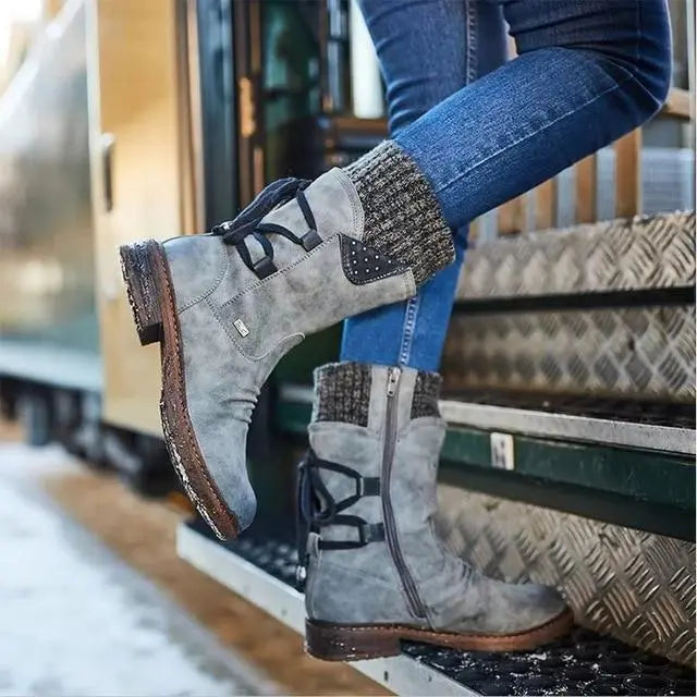 Bottines Femme Confort Chaud Soutien Optimal Pour L’Hiver Style Et Bien Être Toute La Journée