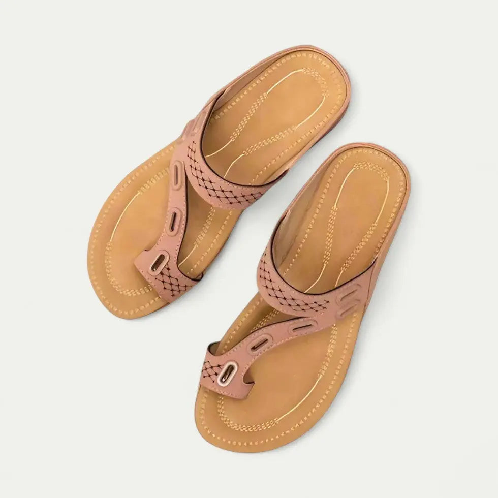 Sandales À Soutien Pour Femmes Confortables Et Élégantes Faciles À Enfiler Amawinc
