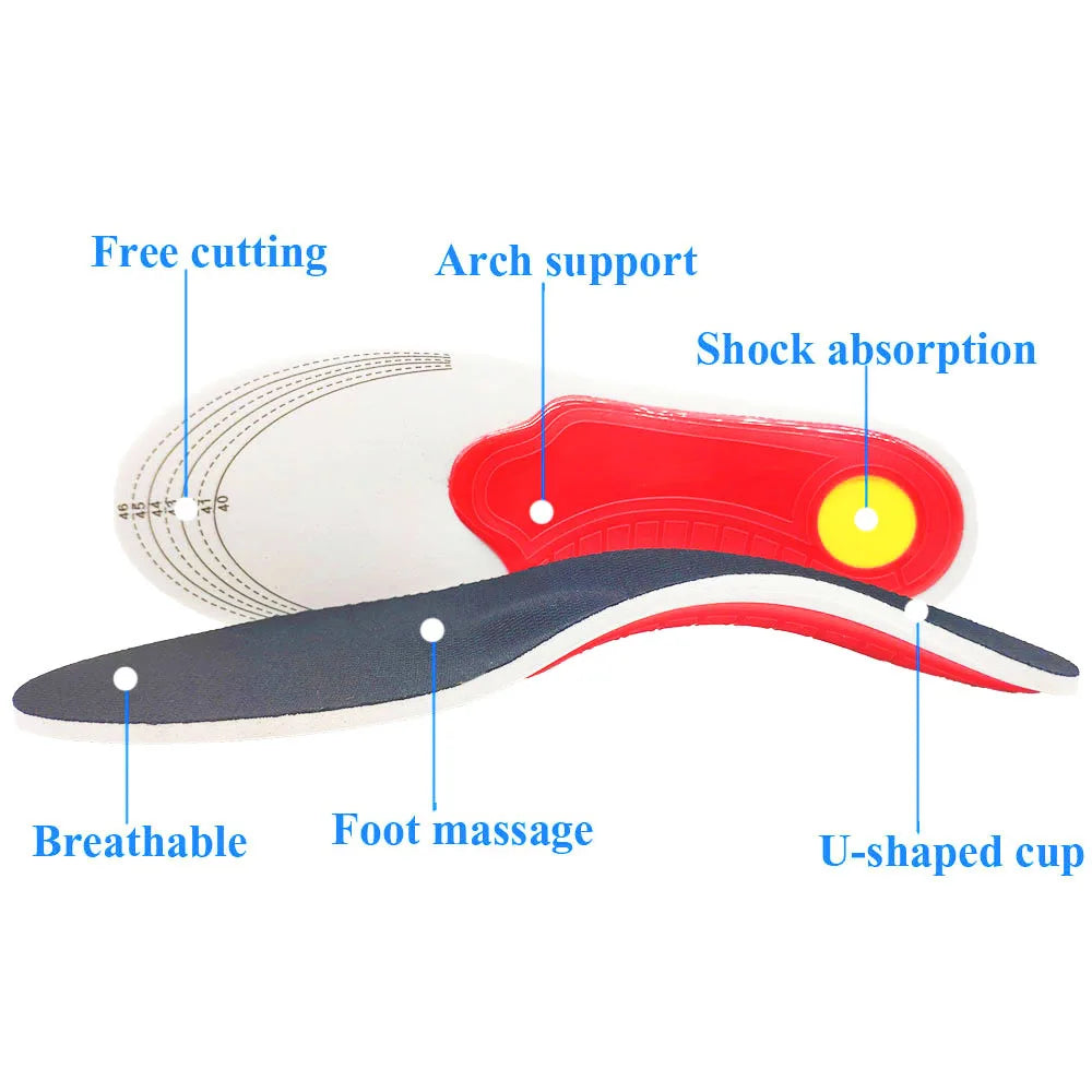 Einlegesohlen mit orthopädischer Fußgewölbestütze