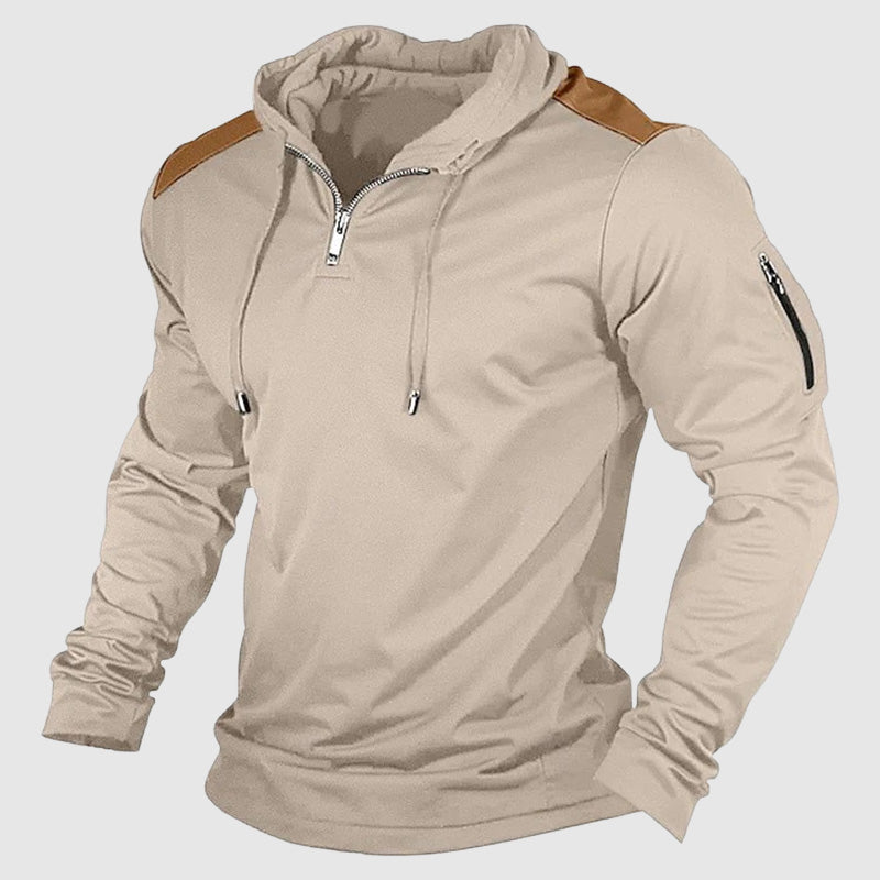 Sweat À Capuche Zippé Pour Homme Amawinc Streetwear Léger Confort Matériau Polyester Supérieur Pour Les Rues De La Ville