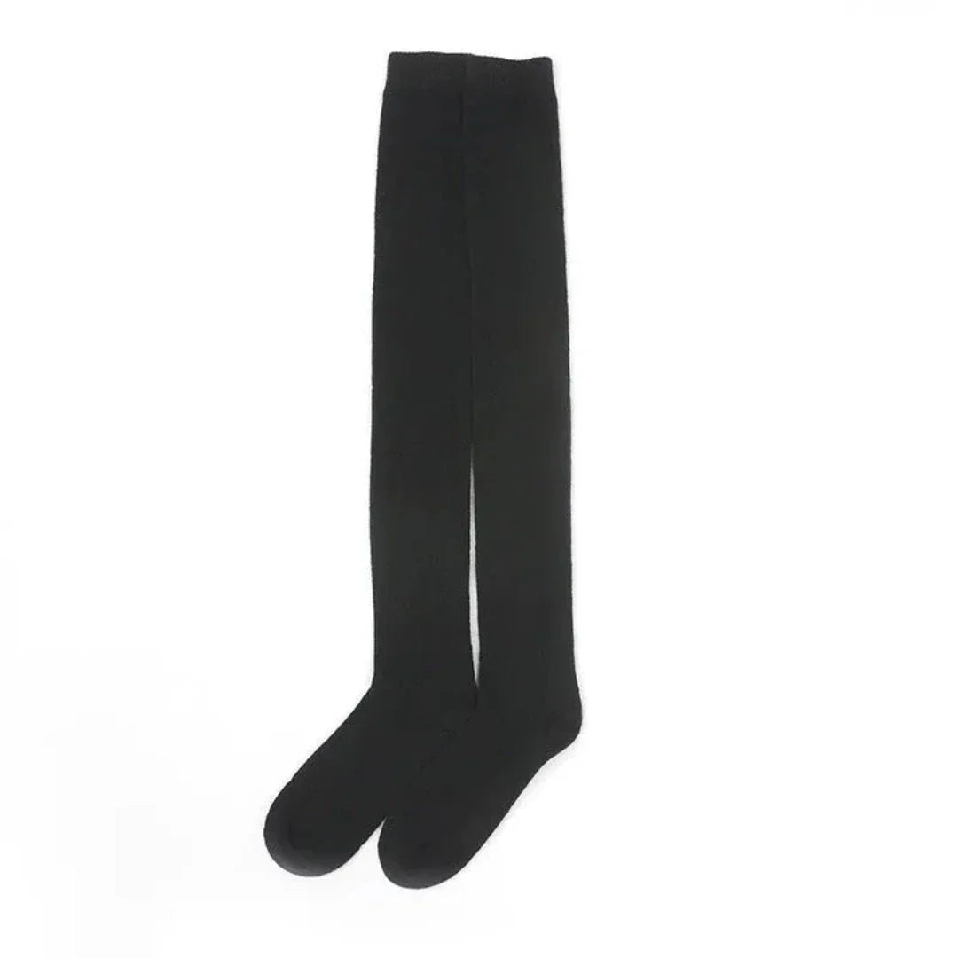 Chaussettes Au Dessus Du Genou Pour Femme En Mélange Cachemire Doux Et Chaud Pour Confort Et Élégance