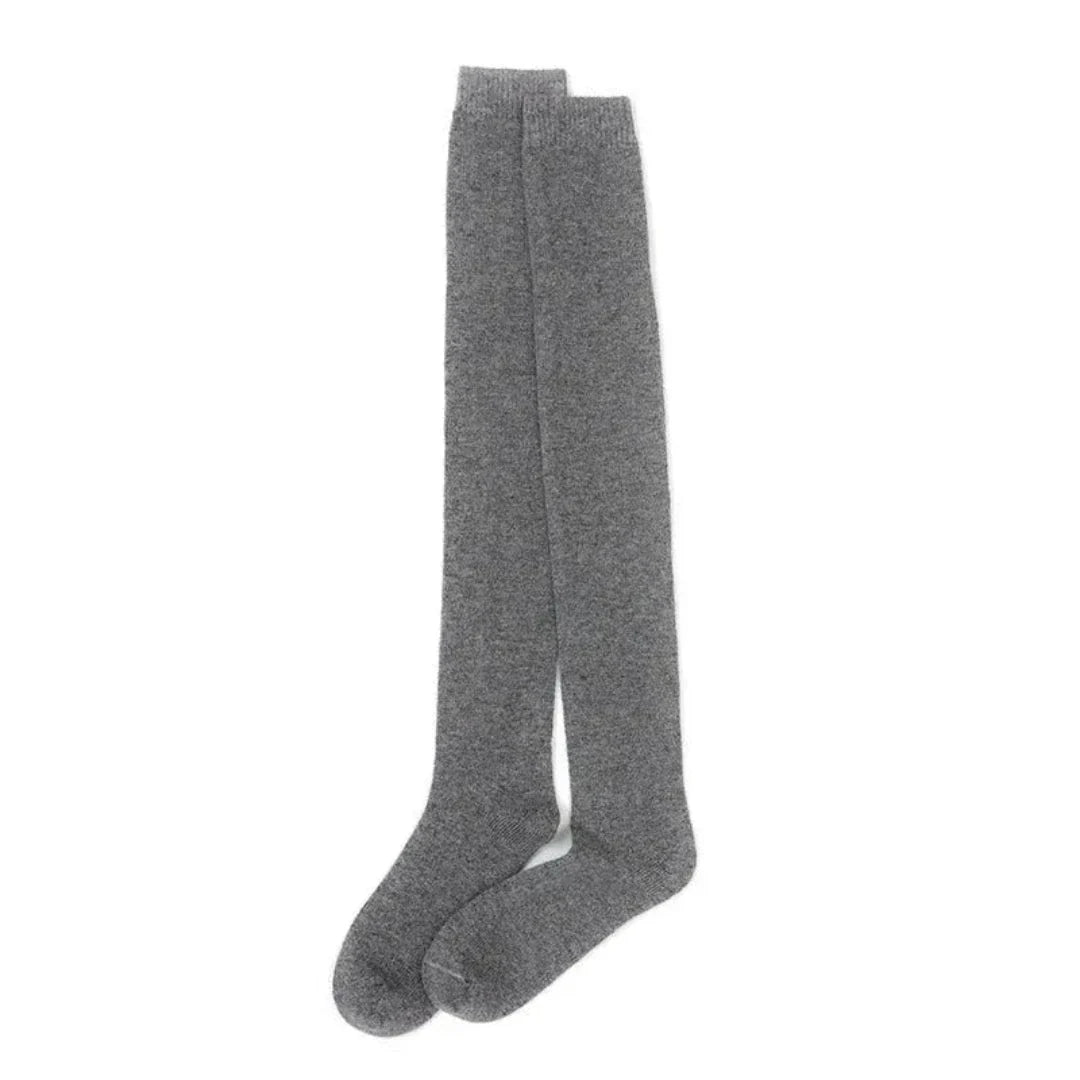 Chaussettes Au Dessus Du Genou Pour Femme En Mélange Cachemire Doux Et Chaud Pour Confort Et Élégance