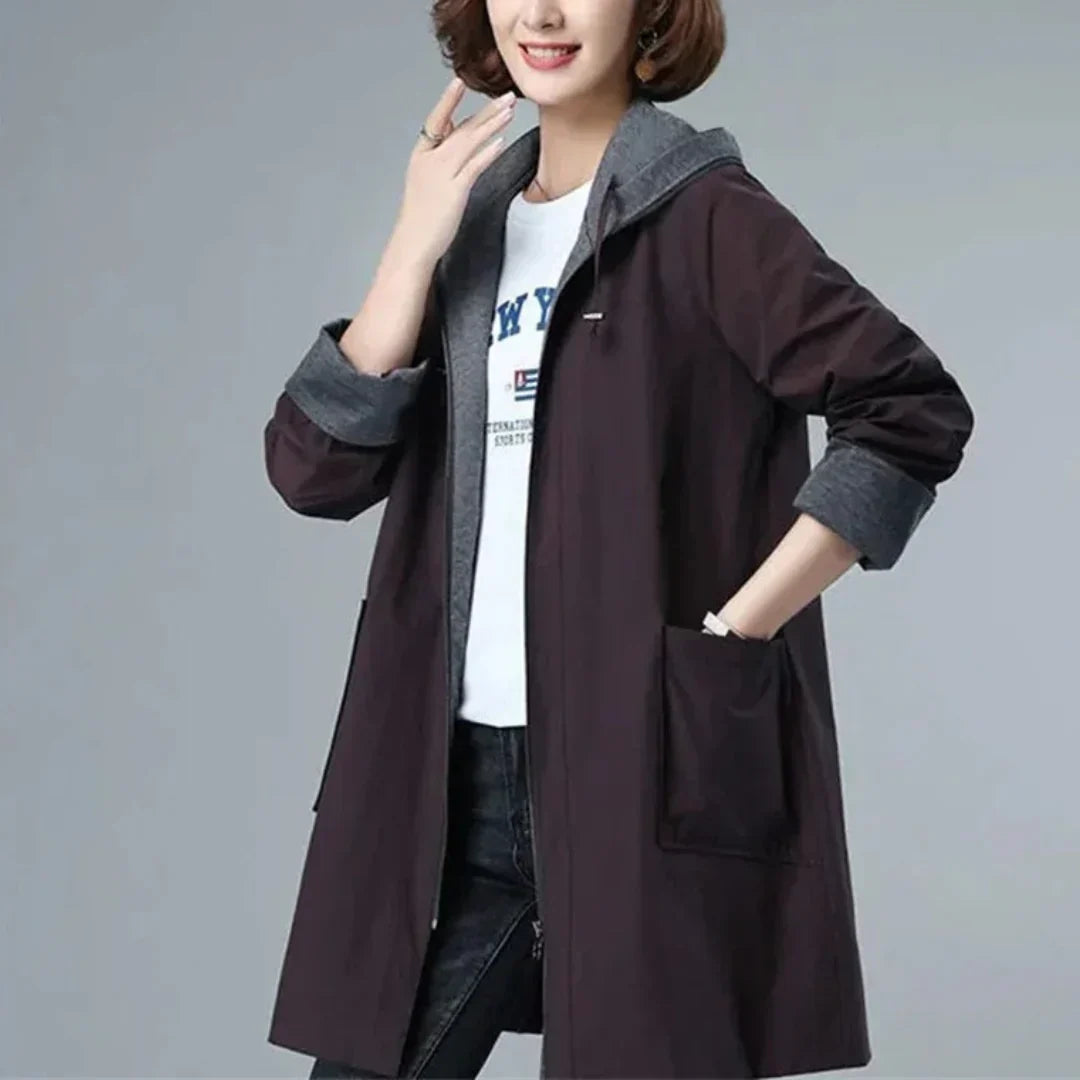 Damen Winterjacke Paula: Lang & lässig