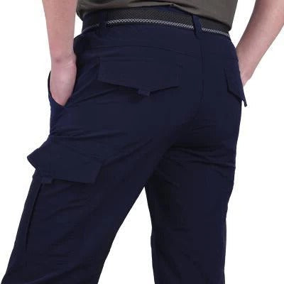 Amawinc Pantalon Cargo Slim Homme Avec Multiples Poches Pour Utilité Quotidienne Et Confort