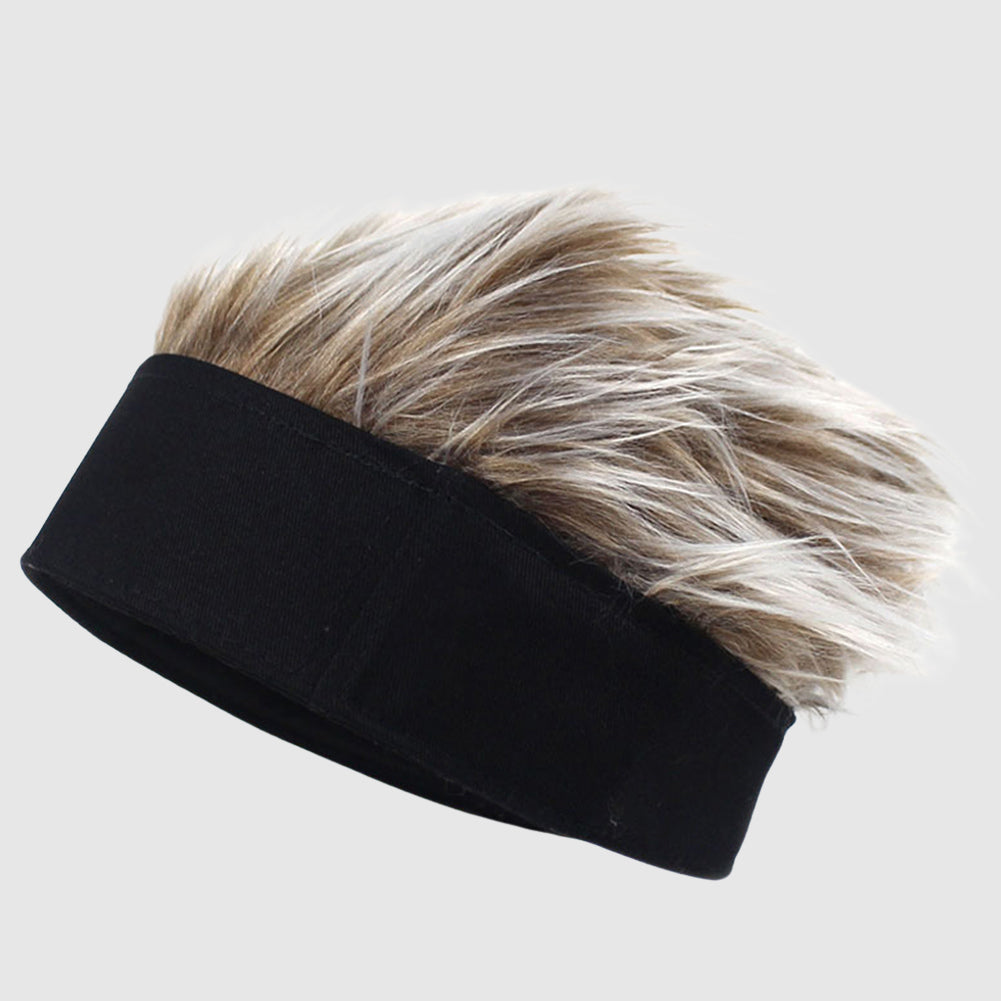 Chapeau Party Pop Hat Disponible En Quatre Couleurs Avec Cheveux Courts Design Fantaisie Pour Fête Multicolore